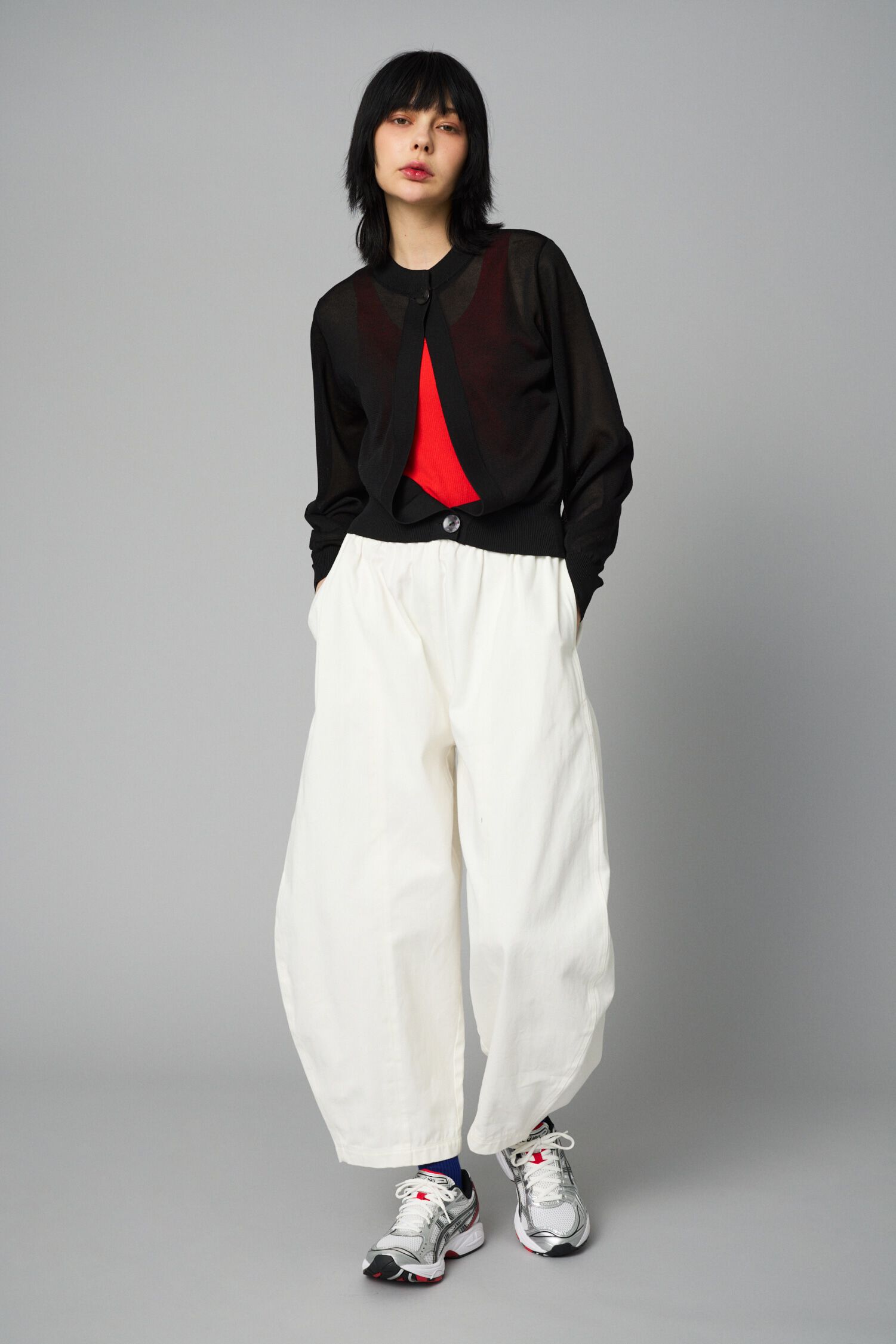 HeRIN.CYE「2way cardigan」|ニット・セーター|