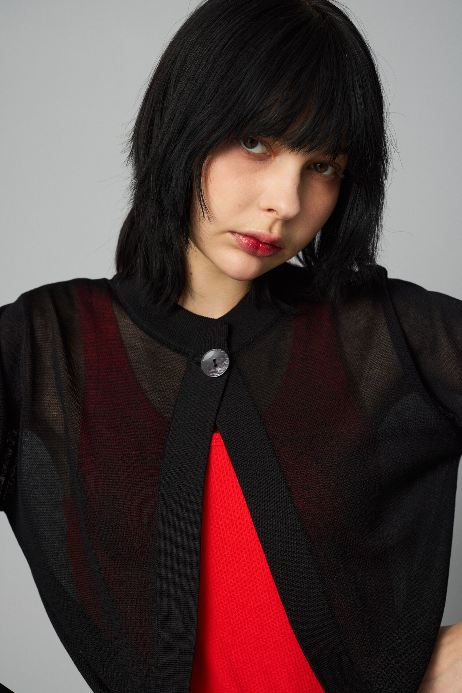 HeRIN.CYE「2way cardigan」|ニット・セーター|