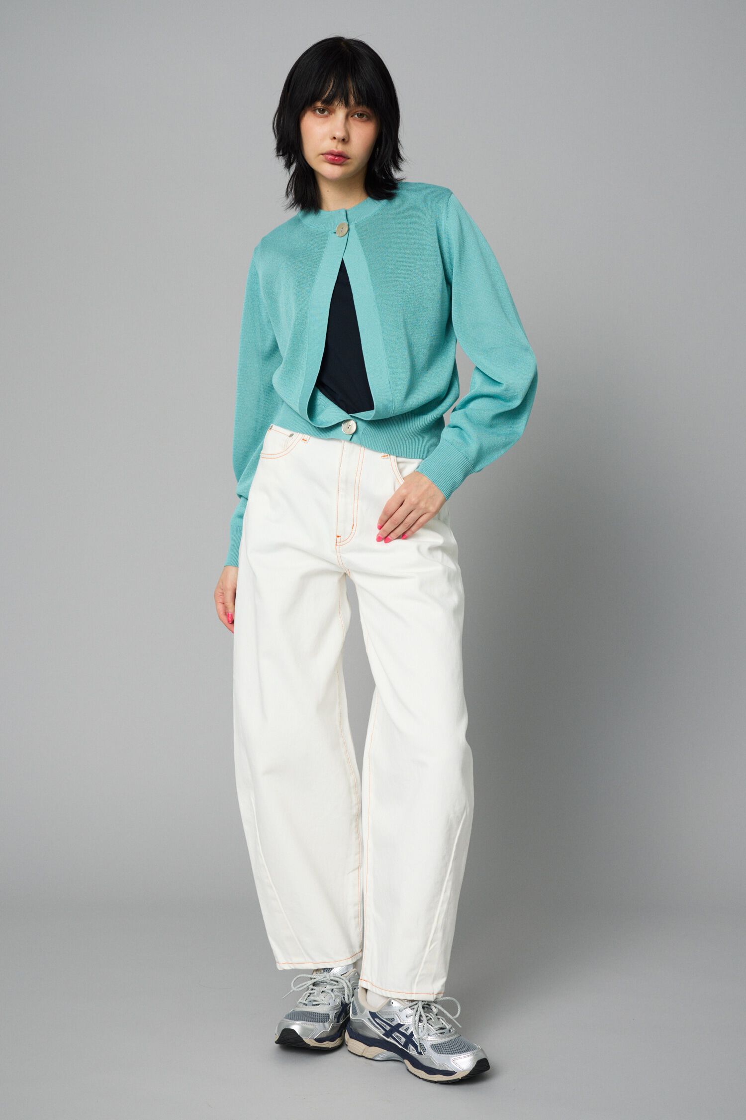 HeRIN.CYE「2way cardigan」|ニット・セーター|