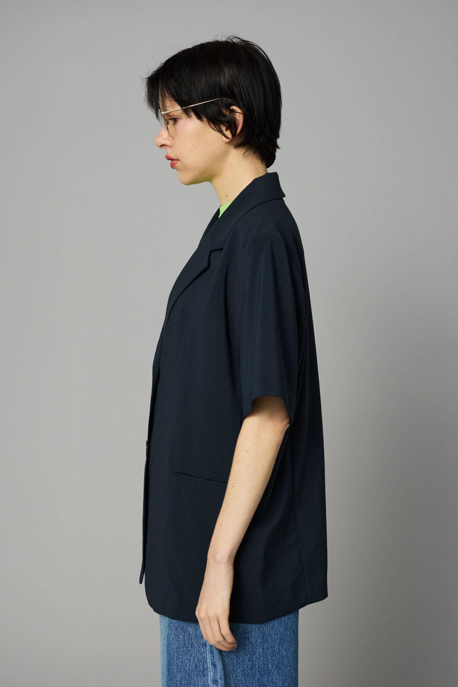 HeRIN.CYE「Over size half  jacket」|その他|