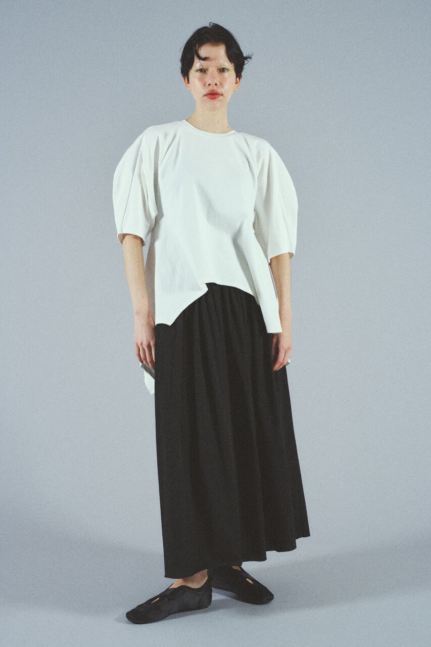 HeRIN.CYE「Flare hem cut tops」|Tシャツ・カットソー|