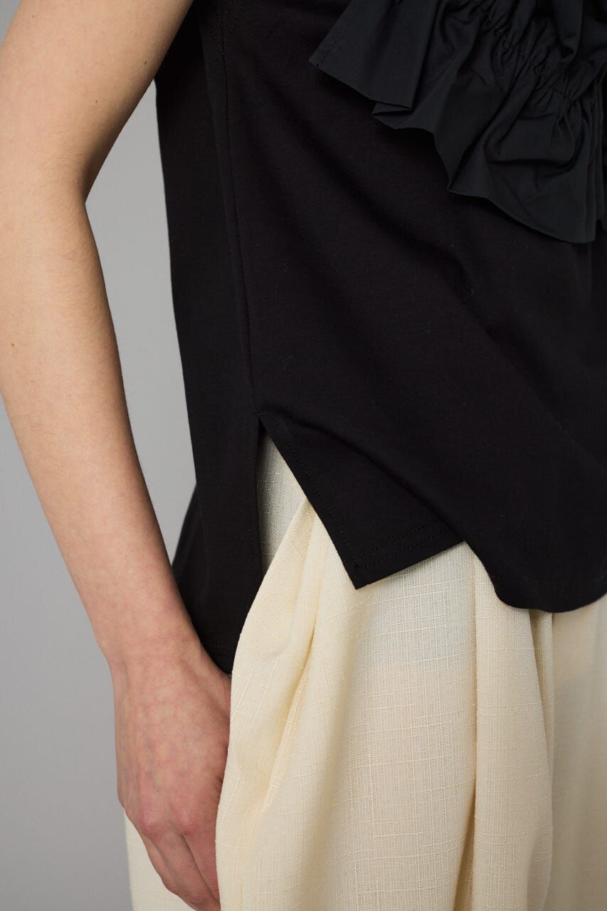 HeRIN.CYE「Wave attachment tops」|Tシャツ・カットソー|