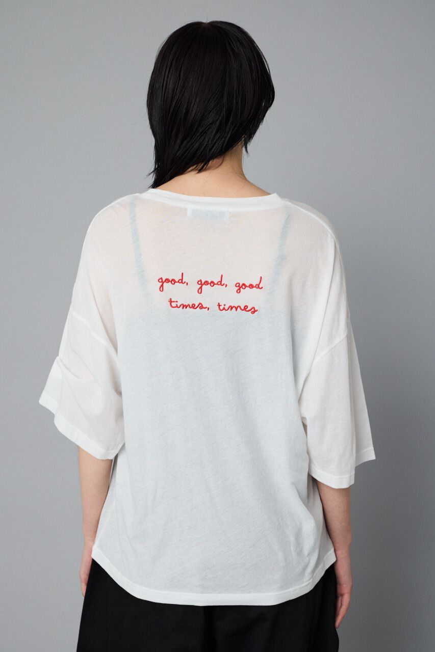 HeRIN.CYE「Good times big Tee」|Tシャツ・カットソー|