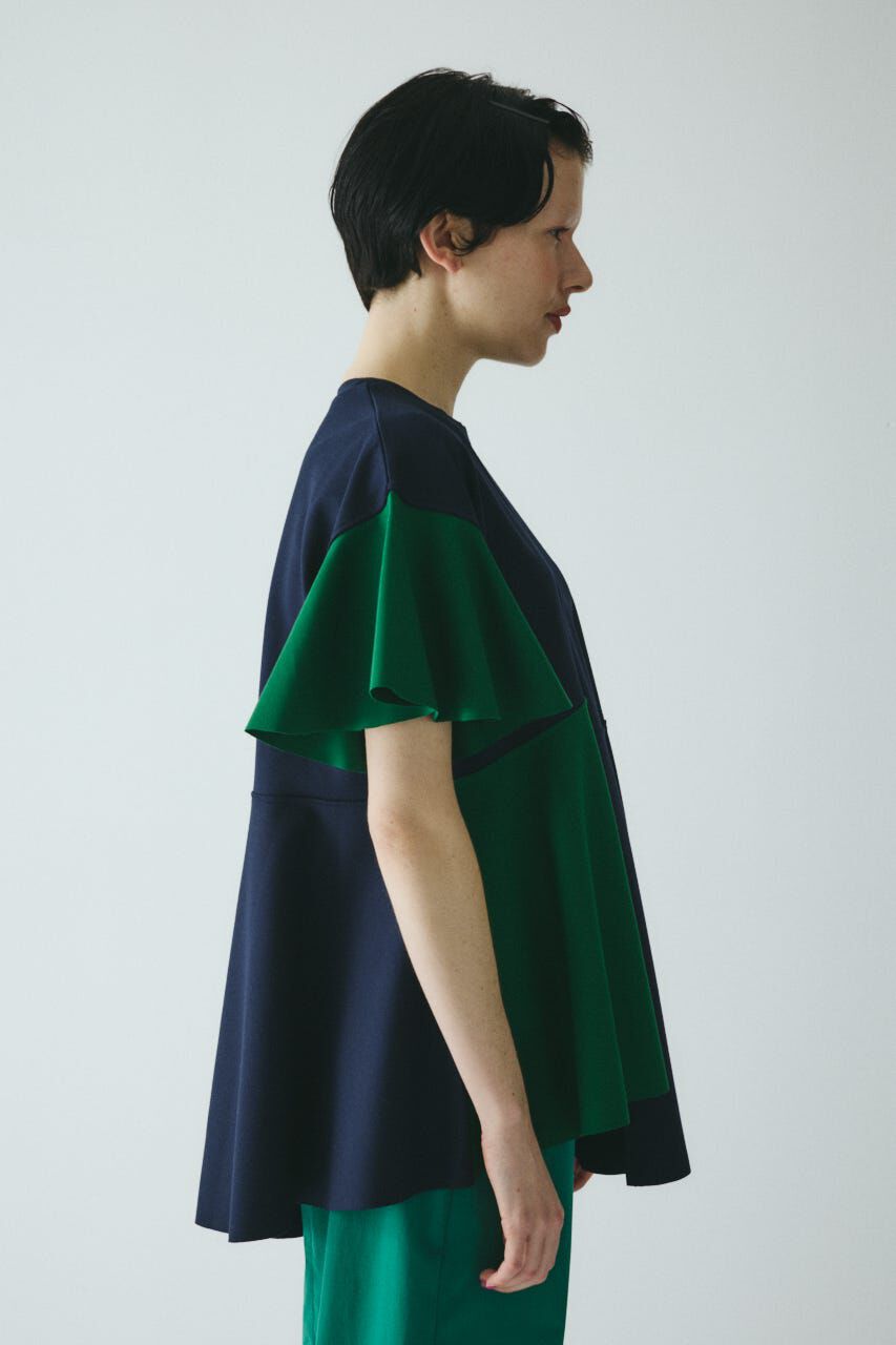 HeRIN.CYE「Cropped ponte tops」|Tシャツ・カットソー|