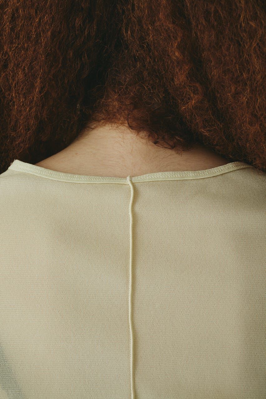 HeRIN.CYE「Crew neck mesh inner tops」|Tシャツ・カットソー|