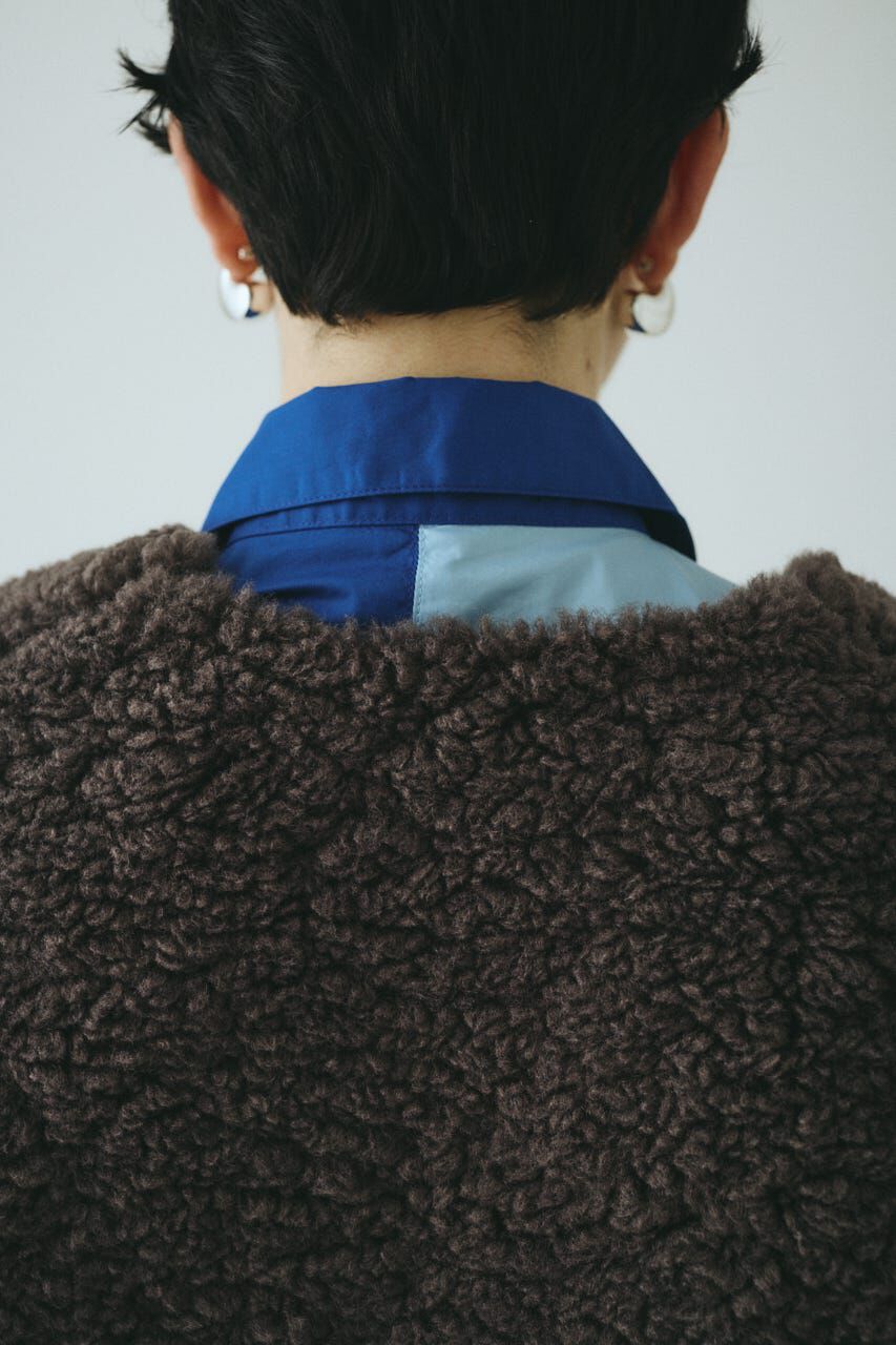 HeRIN.CYE「Fur like vest」|ダウンベスト・ベスト|