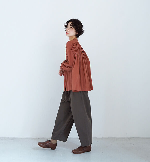 オオカミとフクロウ「オオカミと月灯りのかぐや」|シャツ・ブラウス|