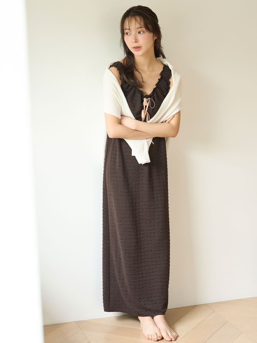 SNIDEL HOME「ポップコーンワンピース」|ルームウェア|BRW