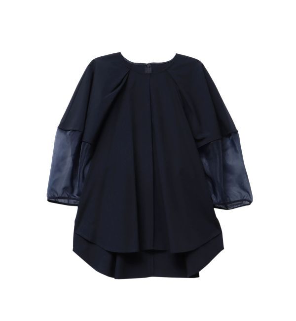 ELENDEEK「HALF ORGANZA SLEEVE BL」|シャツ・ブラウス|