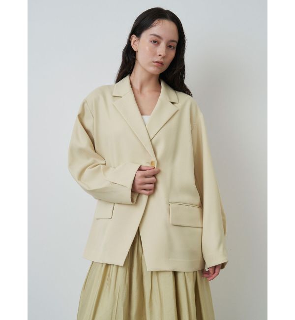 ELENDEEK「TWILL BOYFRIEND JK」|テーラードジャケット|