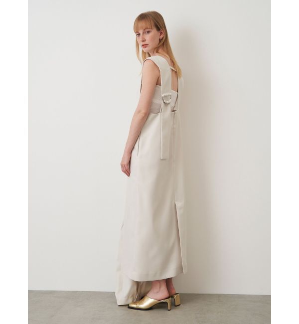 ELENDEEK「U NECK I-LINE OP」|ワンピース|アイボリー