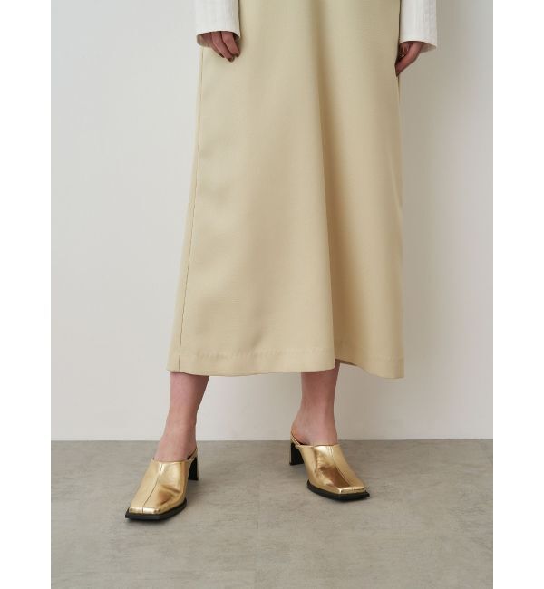 ELENDEEK「U NECK I-LINE OP」|ワンピース|