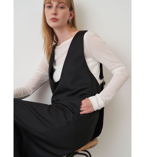 ELENDEEK「U NECK I-LINE OP」|ワンピース|