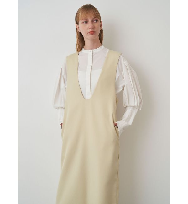 ELENDEEK「U NECK I-LINE OP」|ワンピース|