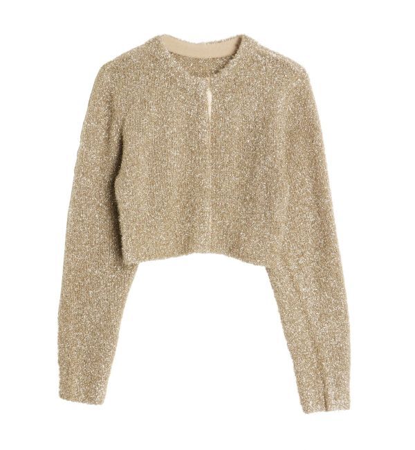 ELENDEEK「SHINY LAME CD」|カーディガン|