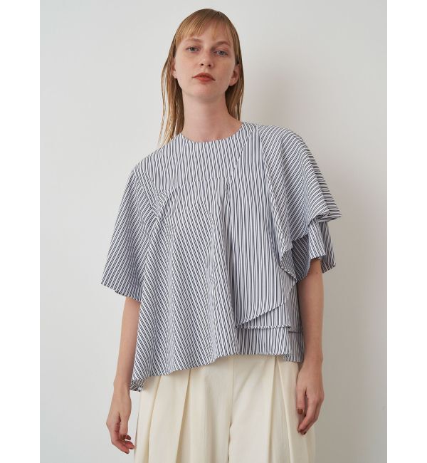 ELENDEEK「SHOULDER RUFFLE BL」|シャツ・ブラウス|