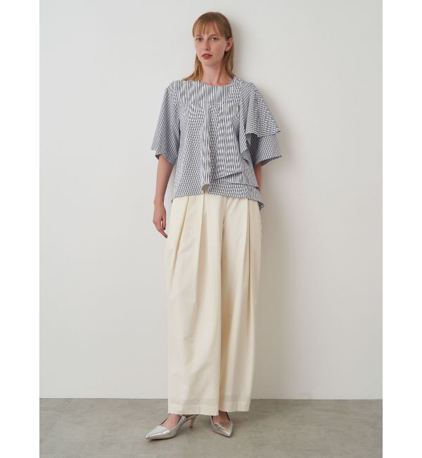 ELENDEEK「SHOULDER RUFFLE BL」|シャツ・ブラウス|