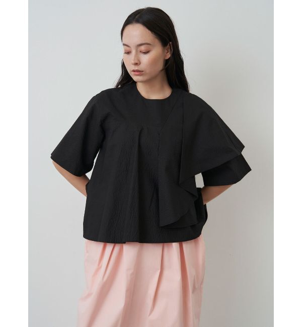 ELENDEEK「SHOULDER RUFFLE BL」|シャツ・ブラウス|