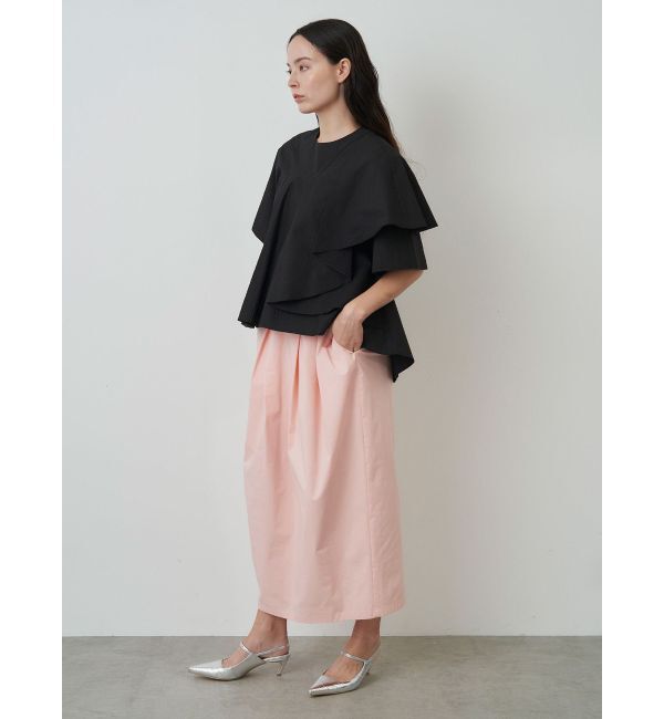 ELENDEEK「SHOULDER RUFFLE BL」|シャツ・ブラウス|