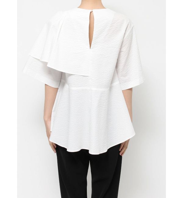 ELENDEEK「SHOULDER RUFFLE BL」|シャツ・ブラウス|