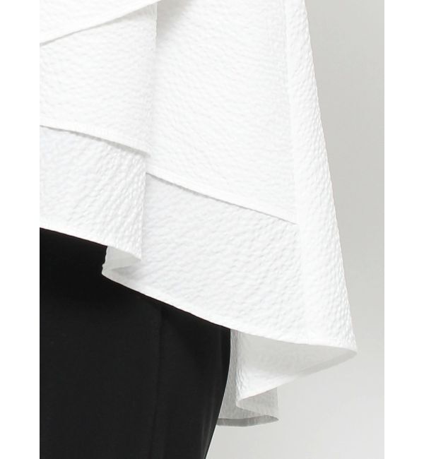 ELENDEEK「SHOULDER RUFFLE BL」|シャツ・ブラウス|