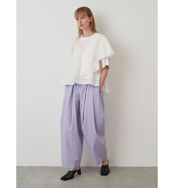 ELENDEEK「SHOULDER RUFFLE BL」|シャツ・ブラウス|