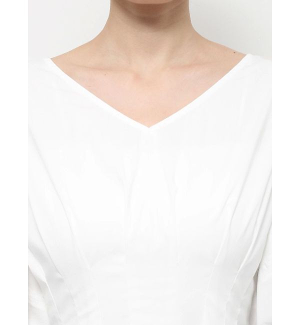 ELENDEEK「FORM SLEEVE WAIST TUCKED OP」|ワンピース|