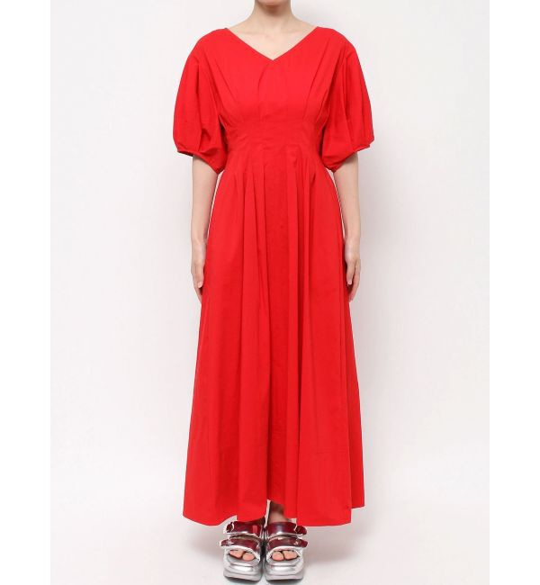 ELENDEEK「FORM SLEEVE WAIST TUCKED OP」|ワンピース|