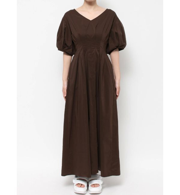 ELENDEEK「FORM SLEEVE WAIST TUCKED OP」|ワンピース|