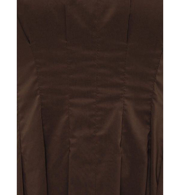 ELENDEEK「FORM SLEEVE WAIST TUCKED OP」|ワンピース|