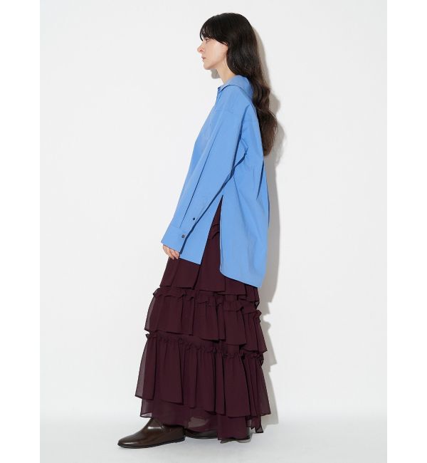 ELENDEEK「BIG COLLAR SKIPPER SH」|シャツ・ブラウス|