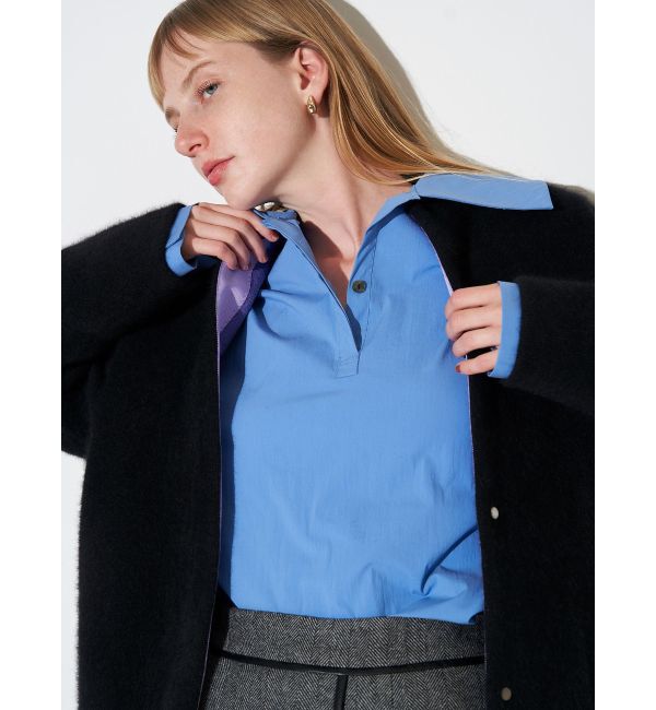 ELENDEEK「BIG COLLAR SKIPPER SH」|シャツ・ブラウス|