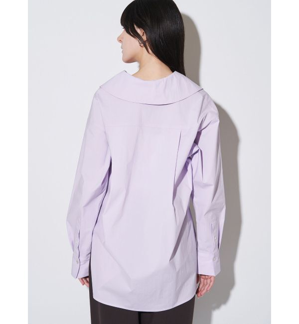 ELENDEEK「BIG COLLAR SKIPPER SH」|シャツ・ブラウス|