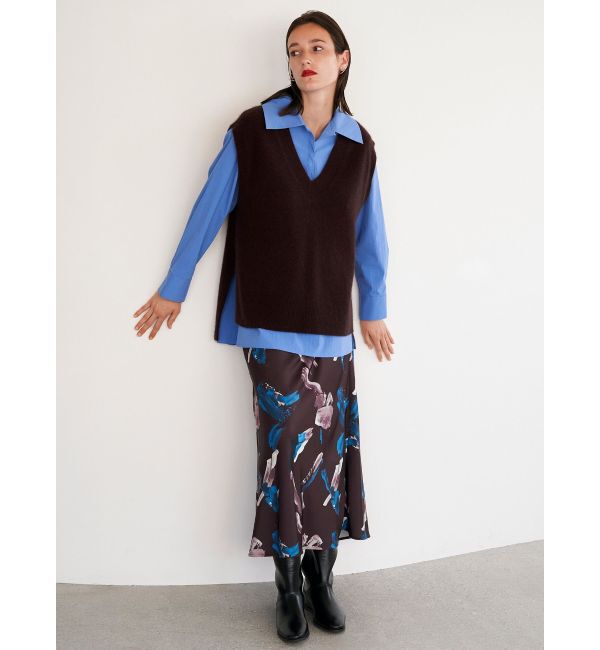 ELENDEEK「BIG COLLAR SKIPPER SH」|シャツ・ブラウス|