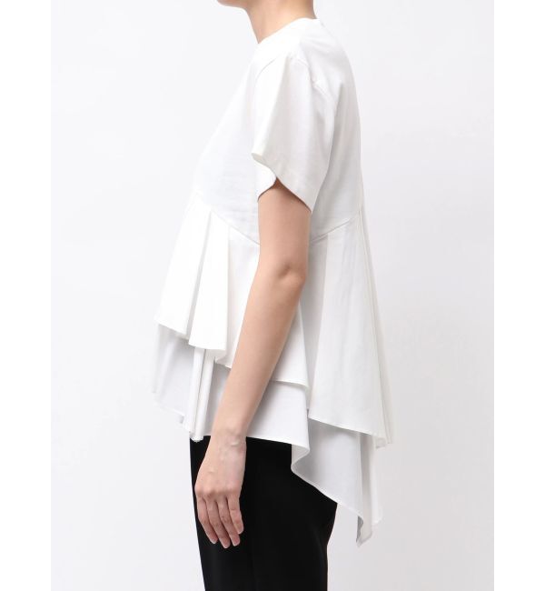 ELENDEEK「ASYMMETRY DOCKING CS」|Tシャツ・カットソー|