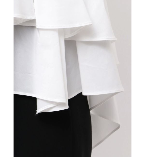 ELENDEEK「ASYMMETRY DOCKING CS」|Tシャツ・カットソー|