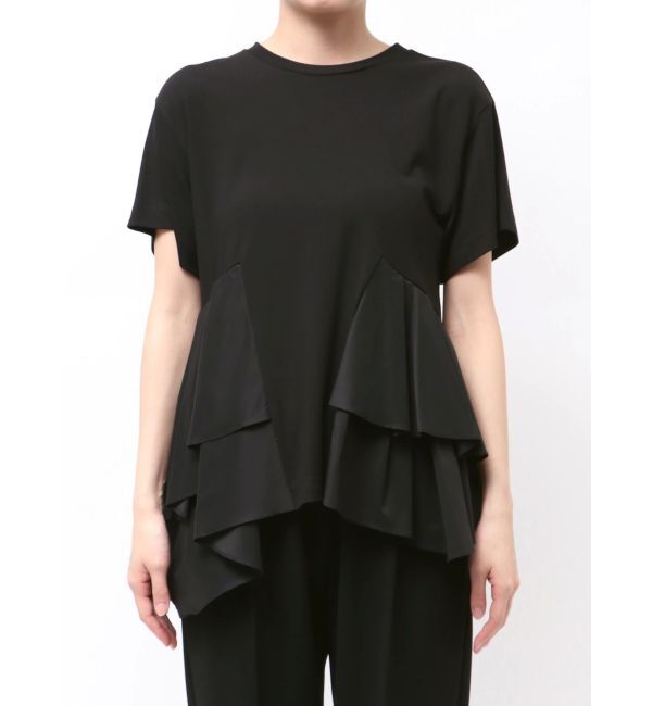 ELENDEEK「ASYMMETRY DOCKING CS」|Tシャツ・カットソー|