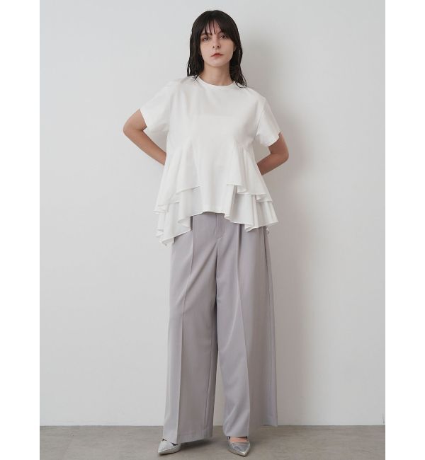 ELENDEEK「ASYMMETRY DOCKING CS」|Tシャツ・カットソー|