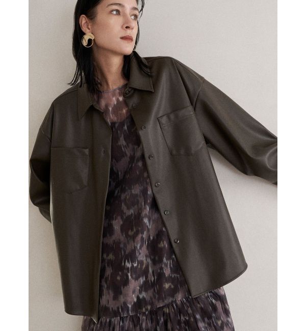 ELENDEEK「VARIETY MATERIAL OVER SH」|シャツ・ブラウス|