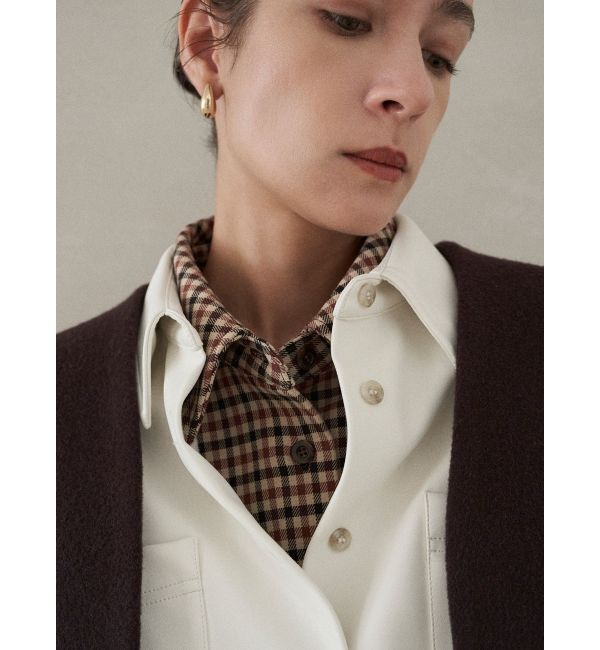 ELENDEEK「VARIETY MATERIAL OVER SH」|シャツ・ブラウス|