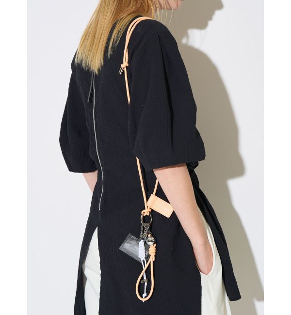 ELENDEEK「MULTI SMARTPHONE LEATHER SHOULDER」|モバイルケース|オレンジ