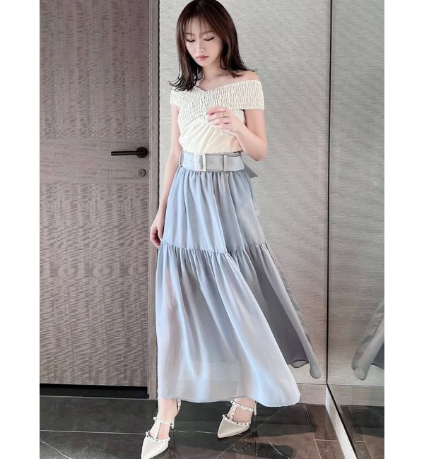 RESEXXY「オフショルデザイントップス」|Tシャツ・カットソー|