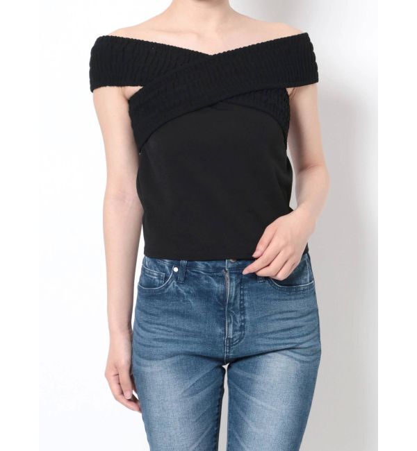 RESEXXY「オフショルデザイントップス」|Tシャツ・カットソー|