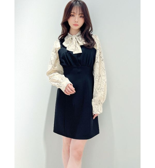 RESEXXY「シアーシャツセットミニワンピース」|ワンピース|