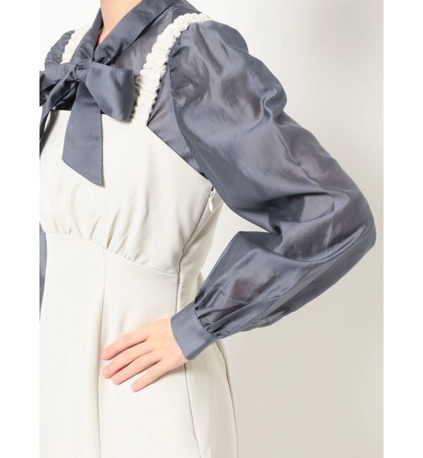 RESEXXY「シアーシャツセットミニワンピース」|ワンピース|