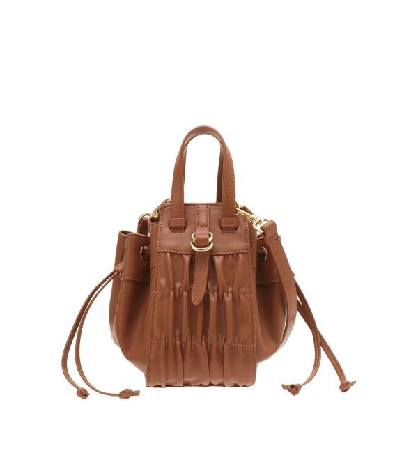 RESEXXY「シャーリングコンパクトバッグ」|ハンドバッグ|