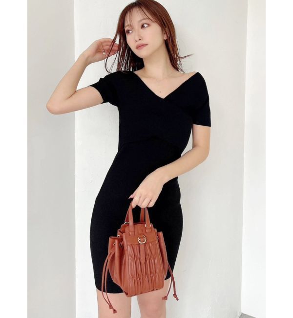 RESEXXY「シャーリングコンパクトバッグ」|ハンドバッグ|