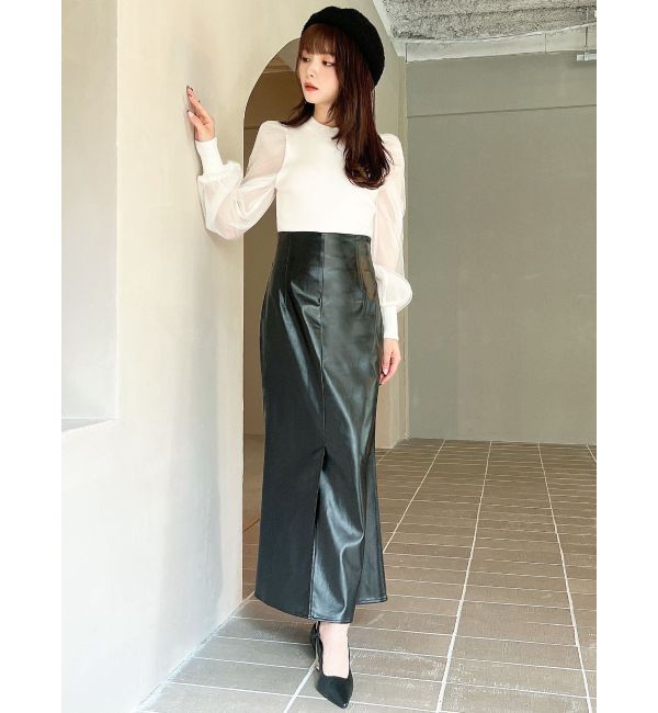 RESEXXY「センタースリットスカート」|スカート|