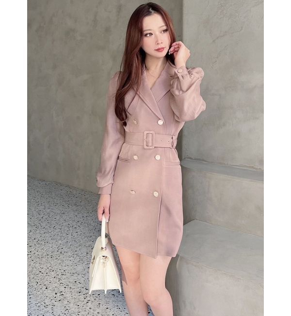 RESEXXY「スリーブシアージャケットワンピース」|ワンピース|