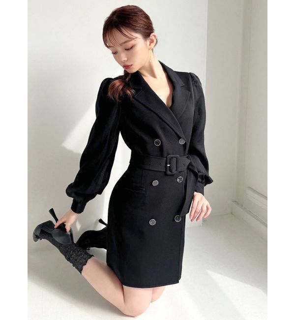 RESEXXY「スリーブシアージャケットワンピース」|ワンピース|